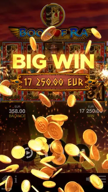 Book of Ra Deluxe Screenshot